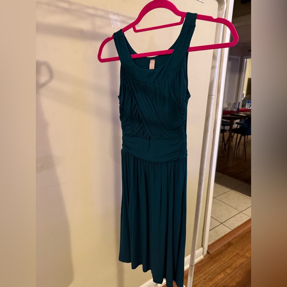 Teal dress